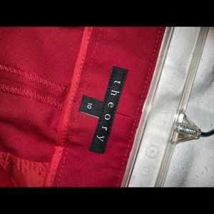 Red Theory pants.